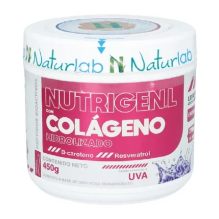 Nutrigen Colageno Hidrolizado 450GR Sabor Uva