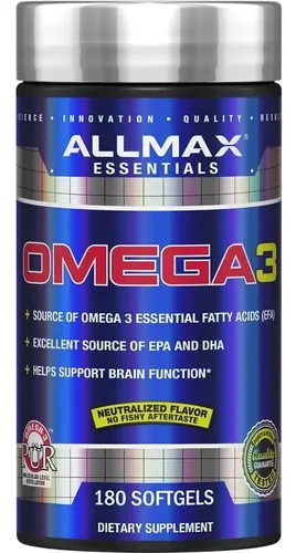 Omega 3 180CAPS Allmax Omega 3 180CAPS Allmax - Image 1