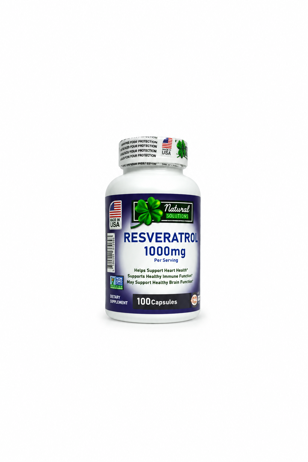 Resveratrol 1000MG 100CAPS Resveratrol 1000MG 100CAPS - Image 1