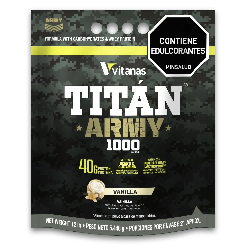 Tital Army 12LB Vainilla Tital Army 12LB Vainilla - Image 1